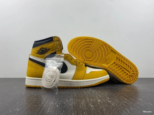 Rep TBK Yellow Air Ochre 1 High DZ5485-701 OG Jordan 0702